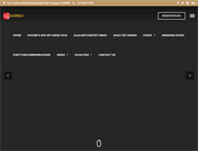 Tablet Screenshot of goldenbeachseafood.com